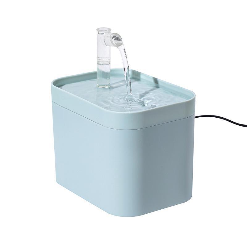 Automatische Trinkbrunnen für Katzen & Hunde - Zirkulierender Trinknapf für Haustiere Domestic direct plug 220V blau