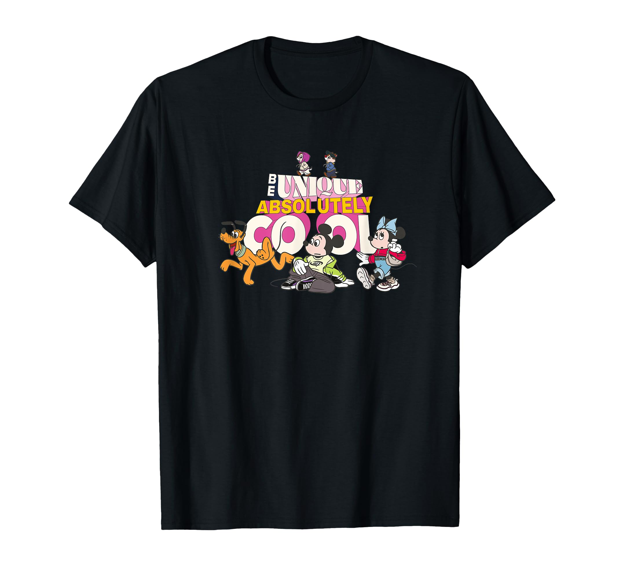 

Mickey & Friends Cool Unique Mickey Minnie Pluto Chip Dale T-Shirt