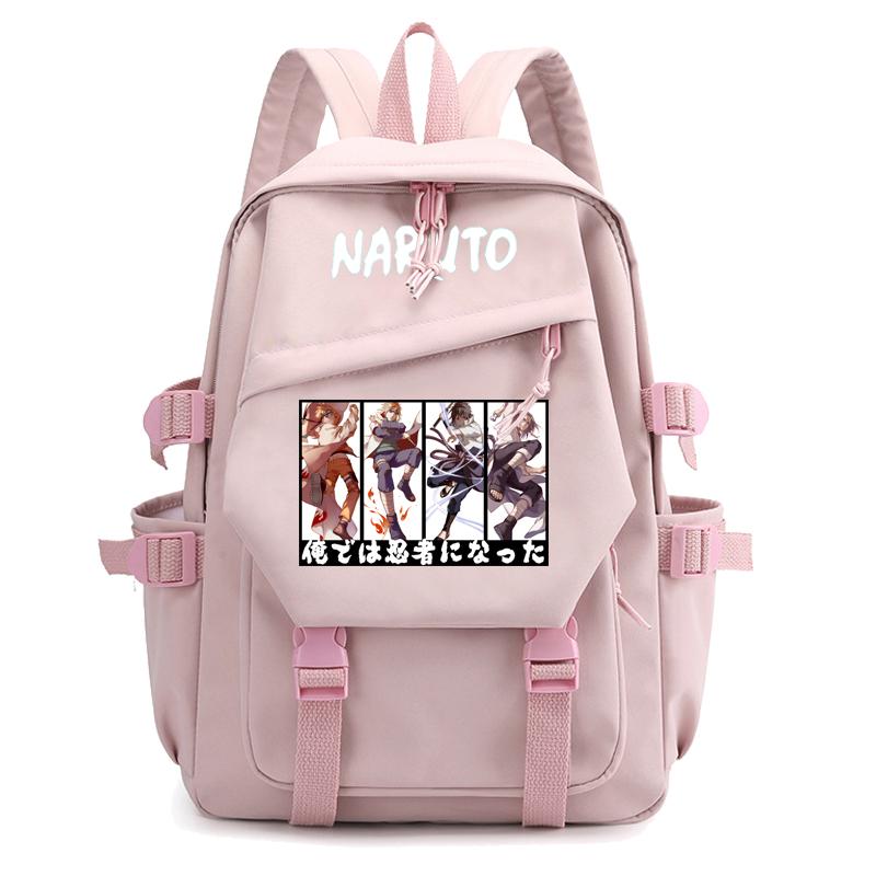 Anime-bedruckter Rucksack für Teenager und Mädchen, Rucksack für den Schulanfang, Aufbewahrungstasche mit großer Kapazität, niedliche Cartoon-Büchertasche, Geschenk für Kinder