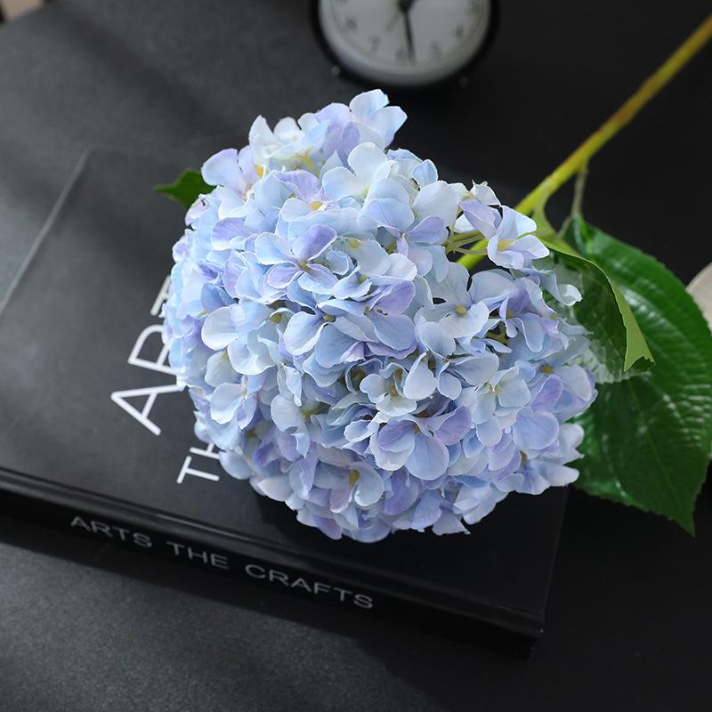 Lifelike Artificial Hydrangea Flowers 66cm Large Flowers Artificial Fake Hydrangeas for Home Decor Floral Arrangements Wedding Bouquets Centerpieces