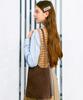 Clave Blair Suede Brown Tote Bag