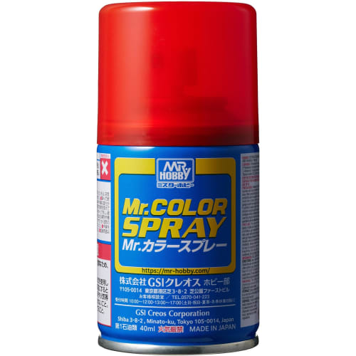 

GSI Creos г-н. Цветная краска-спрей прозрачная красная модель S47