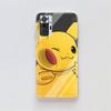 Transparent Case for Samsung A04 A14 A23 A34 A54 M23 M33 M52 M53 Realme Narzo 50 50I 50a Prime C35 C55 C30S 10 9 Pro K-87 Cute Pikachu