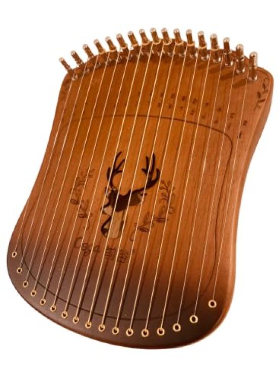 

Harpica (Harp + Kalimba Thumb Harp) Box-Shaped Deer Design 17-String HARPIKA (Harp + Kalimba Box)