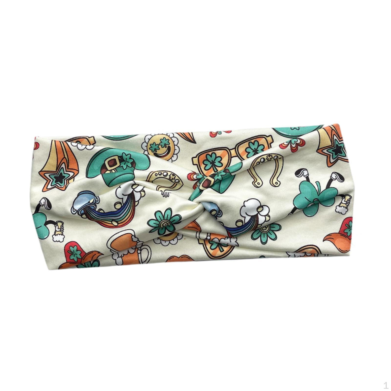 

Повязка на голову ко Дню Святого Патрика, модная повязка на голову для карнавальной вечеринки, реквизит для Хэллоуина Style B