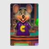 Chuck E. Cheese Metal Plaque Poster Garage Decoration Personalized Cinema Garage Party Tin Sign Posters