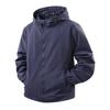 Mens Lightweight Hooded Windproof Waterproof Outdoor Jacket Casual Loose Fit