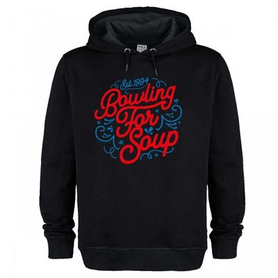 Amplified Unisex Adult Swirly Bowling For Soup Hoodie