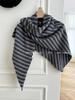 Concave wool 100 shawl enlarged autumn and winter new warm triangle scarf knitted scarf women