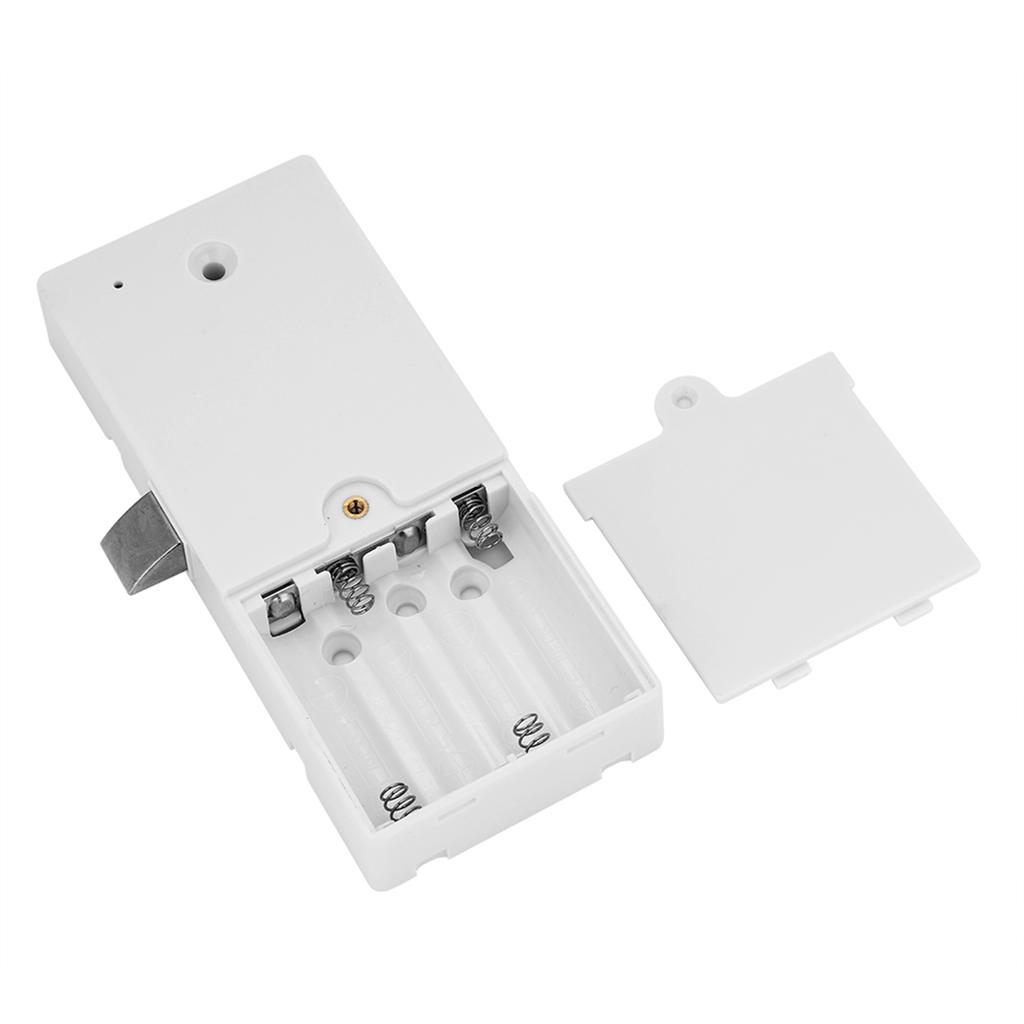 Touch Keypad Password Key Access Lock Digital Electronic Security Cabinet Coded Locker(Silver)