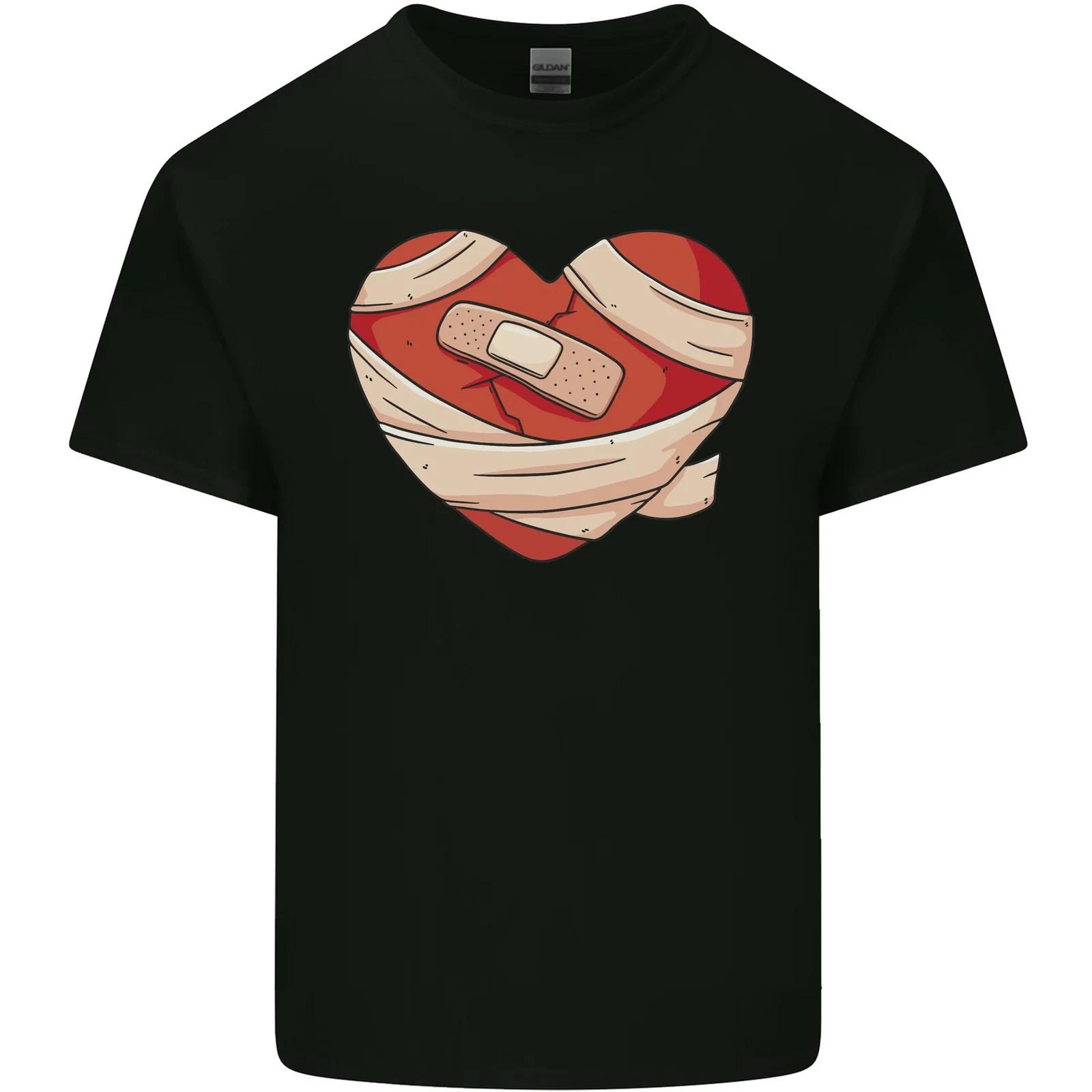 

A Broken Heart Anti Valentines Day Single Kids T-Shirt Childrens M