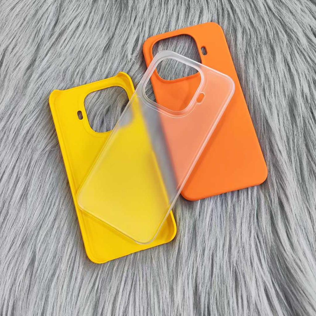 Colored Ultra-thin Matte Hard Phone Case For Xiaomi 15, 15T, 15TPro, 15 Pro, 15S Pro, 15 Ultra Anti-fingerprint Back Case Cover