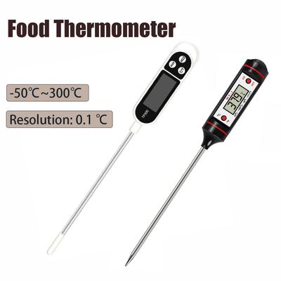 Digitales Lebensmittelthermometer Elektronisches Küchen-Lebensmittelthermometer Backofen Kochen Lebensmittelthermometer Für Fleisch BBQ Milch Öl