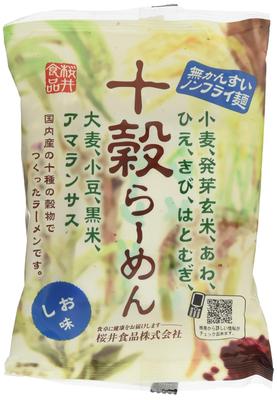 Muso Sakurai Foods Ten Grain Salt 87g X 5 Bags Ramen, Flavor,