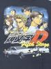 [USED] Made In USA Initial D Anime T-Shirt Black XL