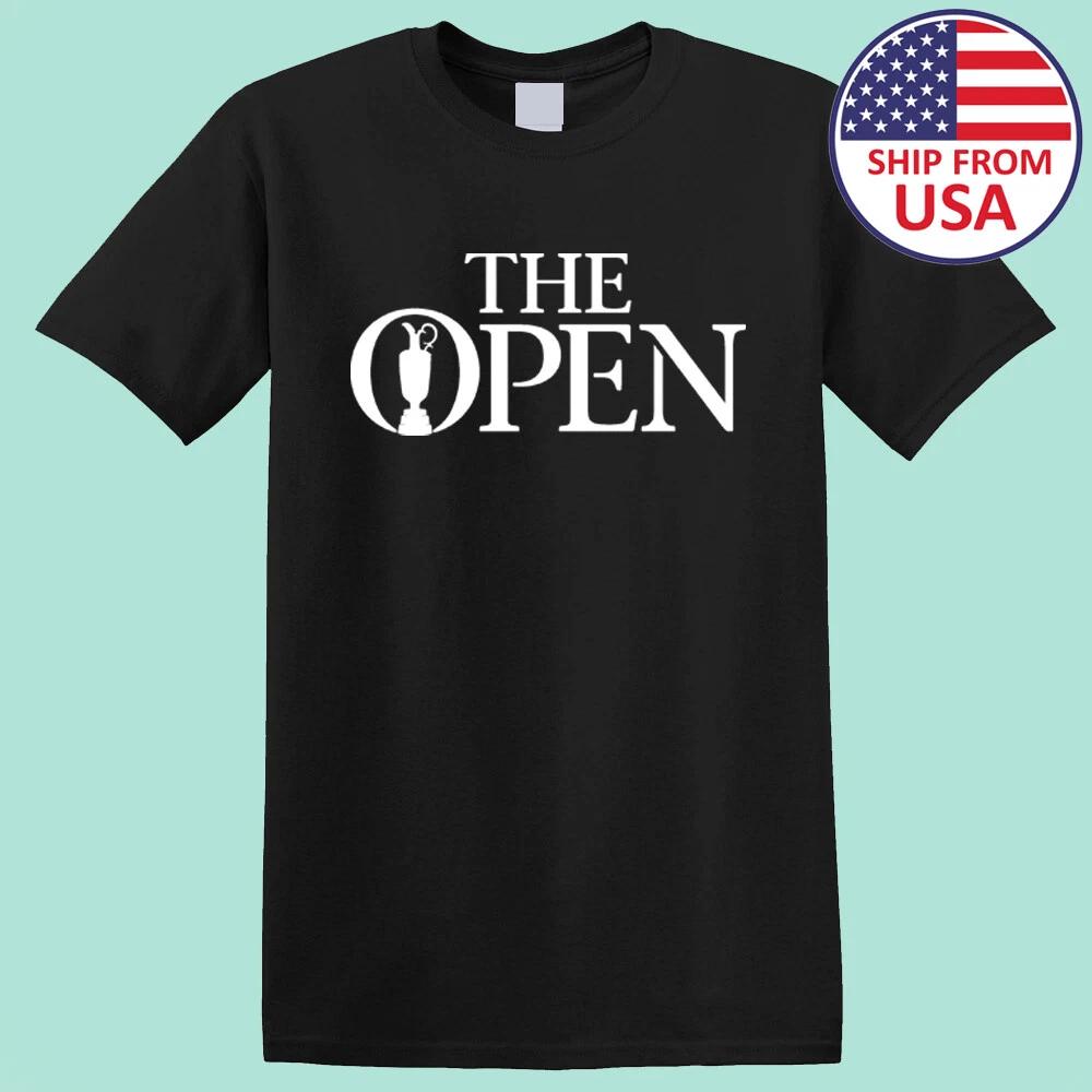 

The Open Tournament Golf Men s Black Size S-5XL 4XL