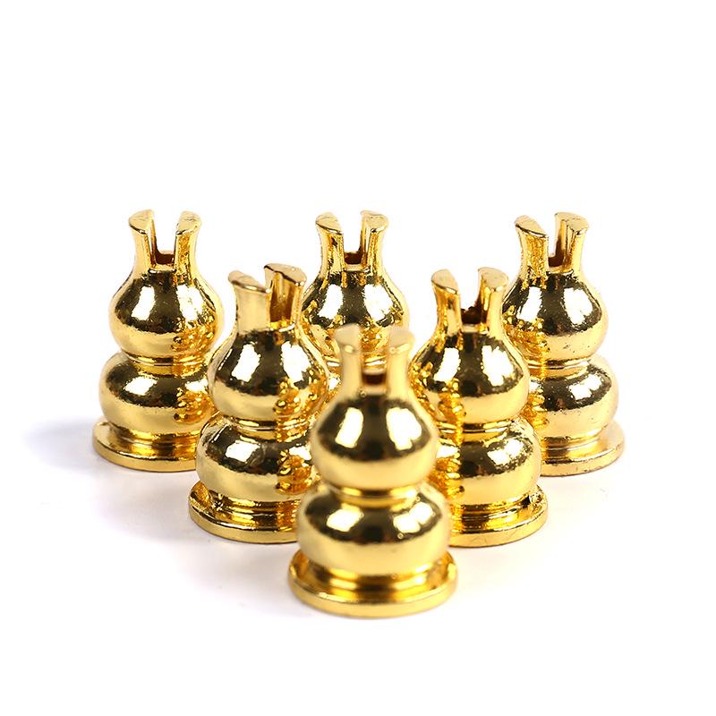 Brass Gourd Incense Holder - Fireproof Cotton Burner, Stick & Coil Holder, Incense Stand