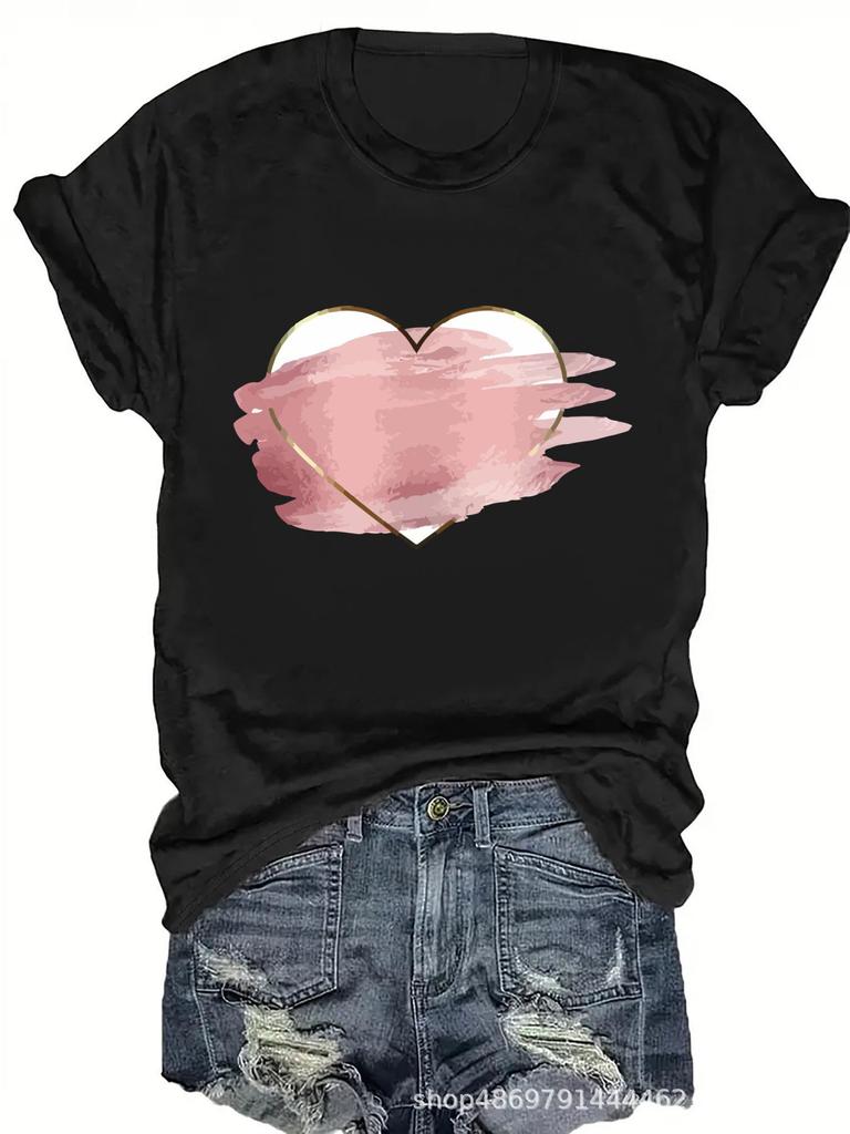 Women's Fashion Round Neck T-Shirt
