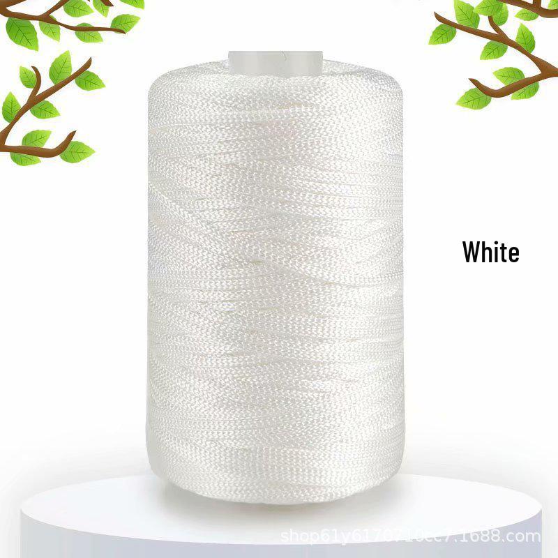 125g Ice Silk Linen Yarn for Knitting: Medium-Thick, Light, and Glossy for Hats, Bags, Cushions, and Crochet Projects.