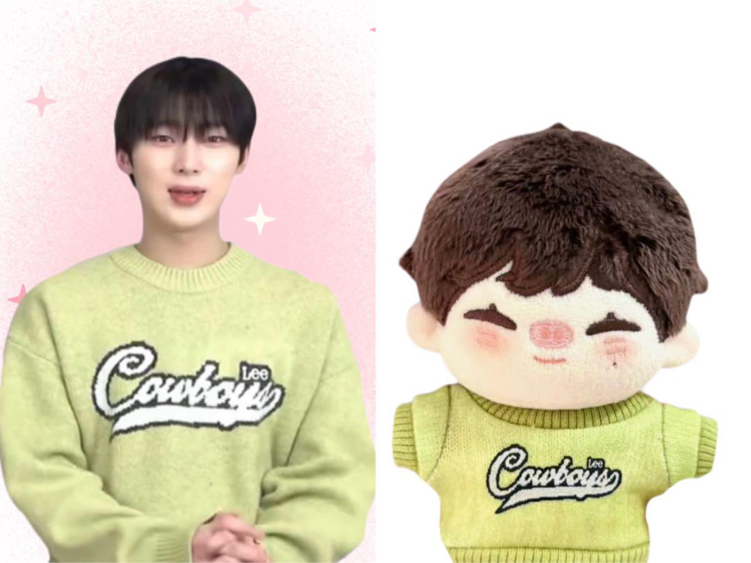 

[USED] Enhypen Sunwoo Plush Clothes 10cm Dress-up Plush Clothes 9