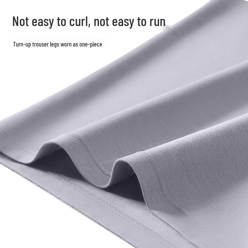 One's Member Men's 10A Antibacterial Cotton Boxer Briefs with Silk Crotch