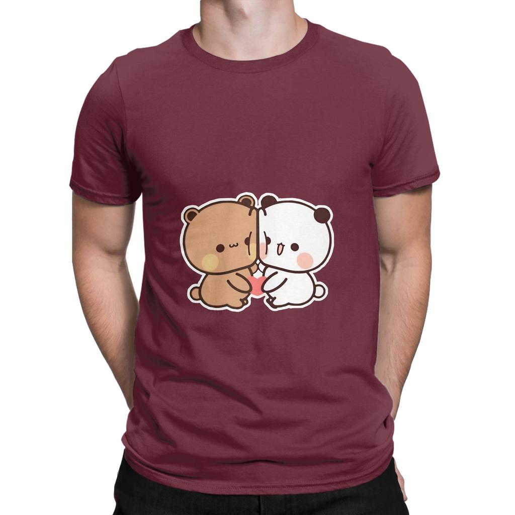 Bubu Dudu Panda Graphic 100 Cotton TShirt Bubu Dudu Tees Tops For Unisex