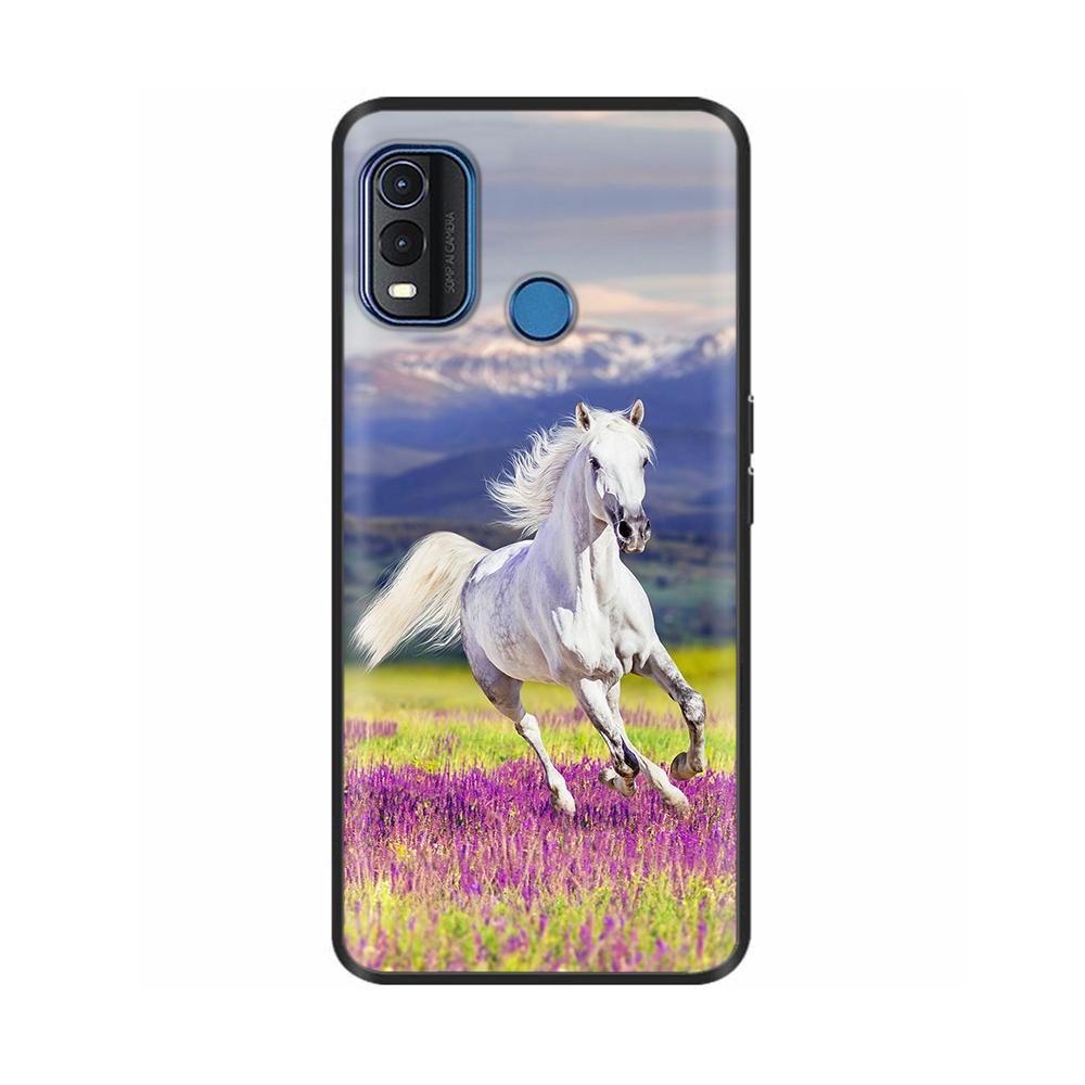 Θήκη για Nokia G11 Plus Χαριτωμένη Καρδιά Λουλούδι Μαλακή Σιλικόνη Πίσω Κάλυμμα για Nokia G11 Plus NokiaG11 G 11 Προστατευτικό Μαύρο TPU Θήκες Κινητού