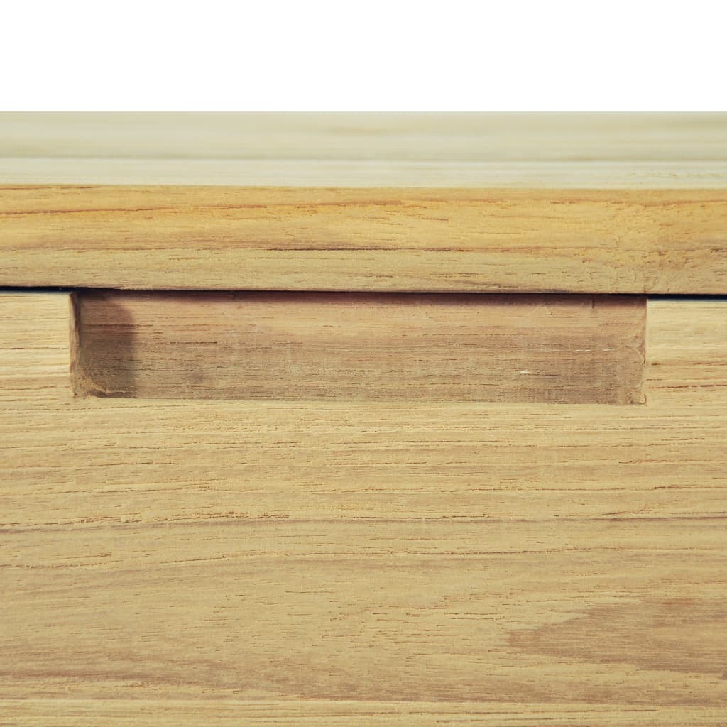 TV Stand 120 X 35 X 35 Cm Solid Teak