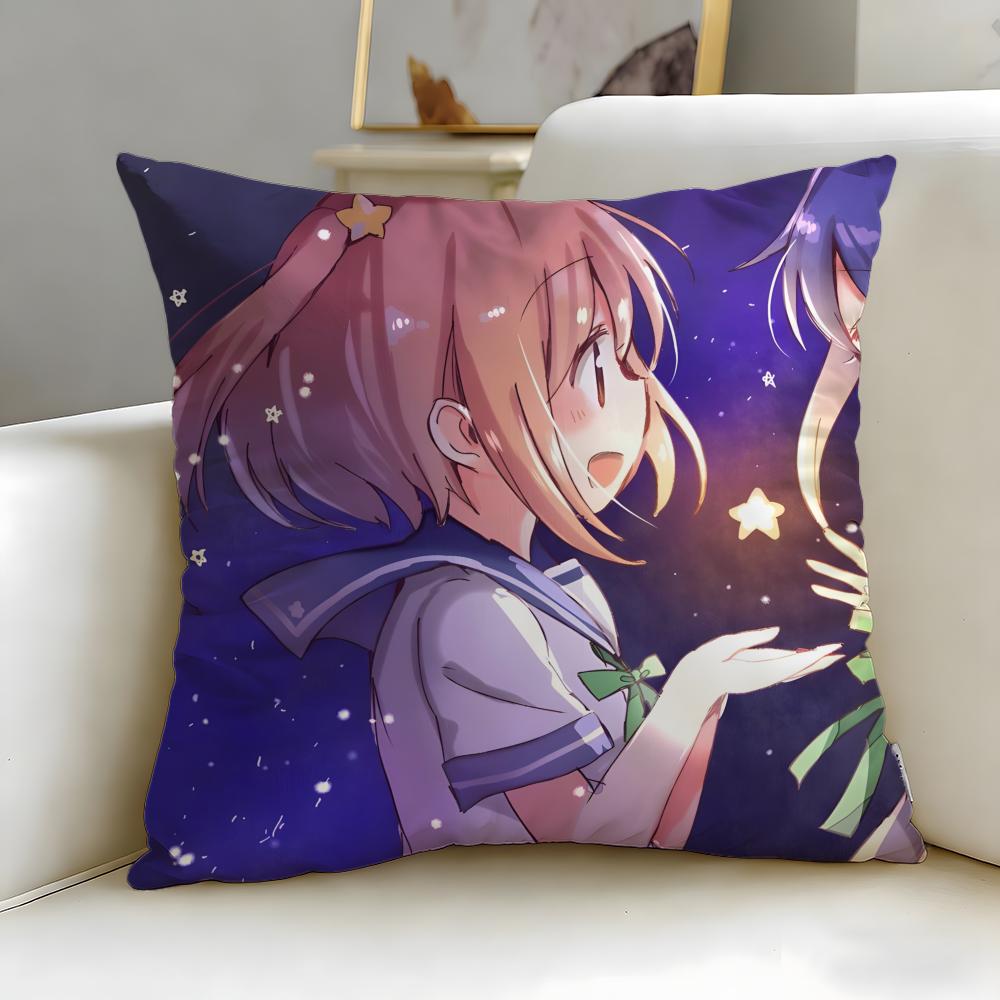 Anime Asteroid in Love Kissenbezug Weich Leicht zu Waschen Kissenhülle Vielseitig für Sofa Bett Reise und Büro