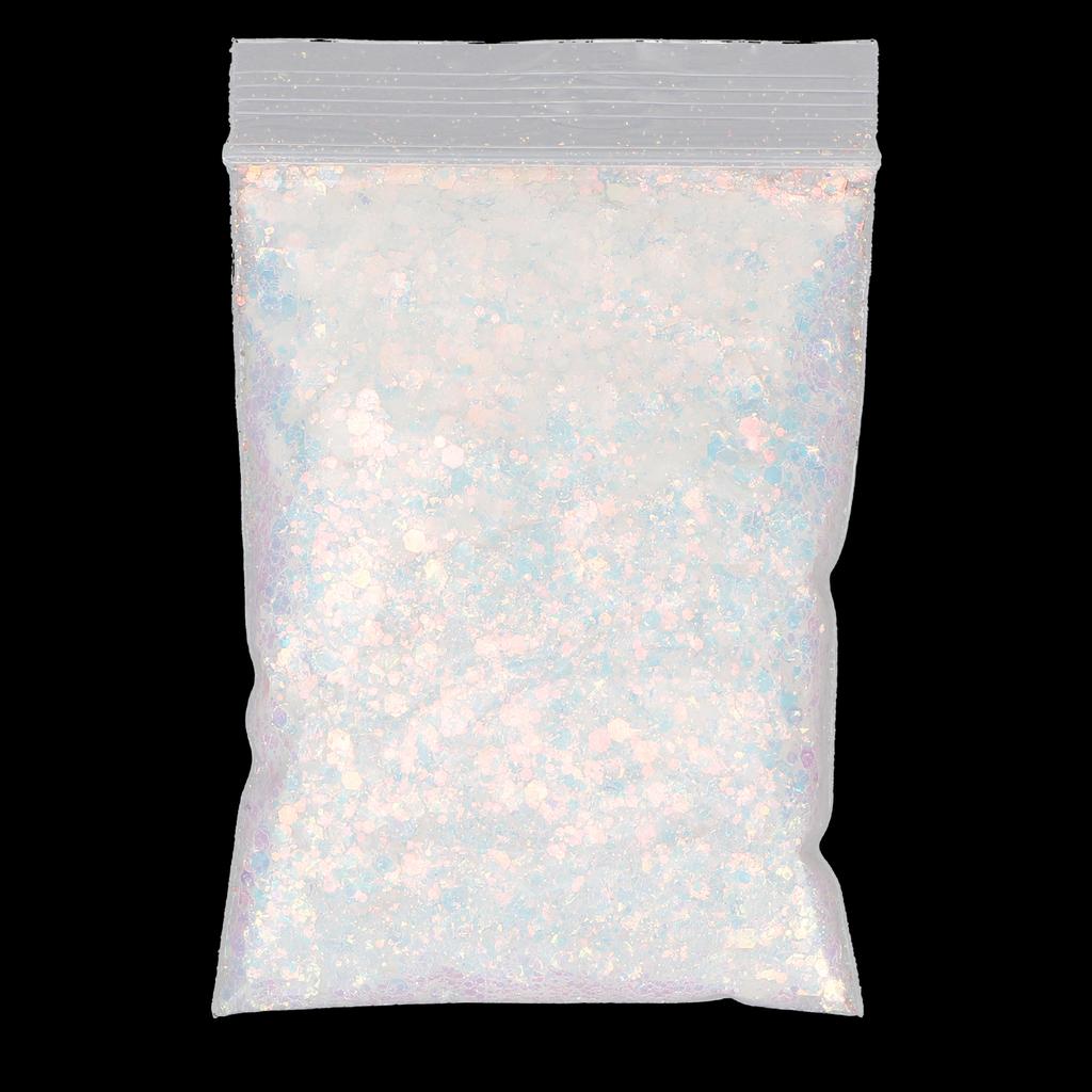 Nagel Glitzer Pailletten Pulver Gemischte Flocken Funkelnd Glänzend Nagelkunst Dekoration 50gYJ02