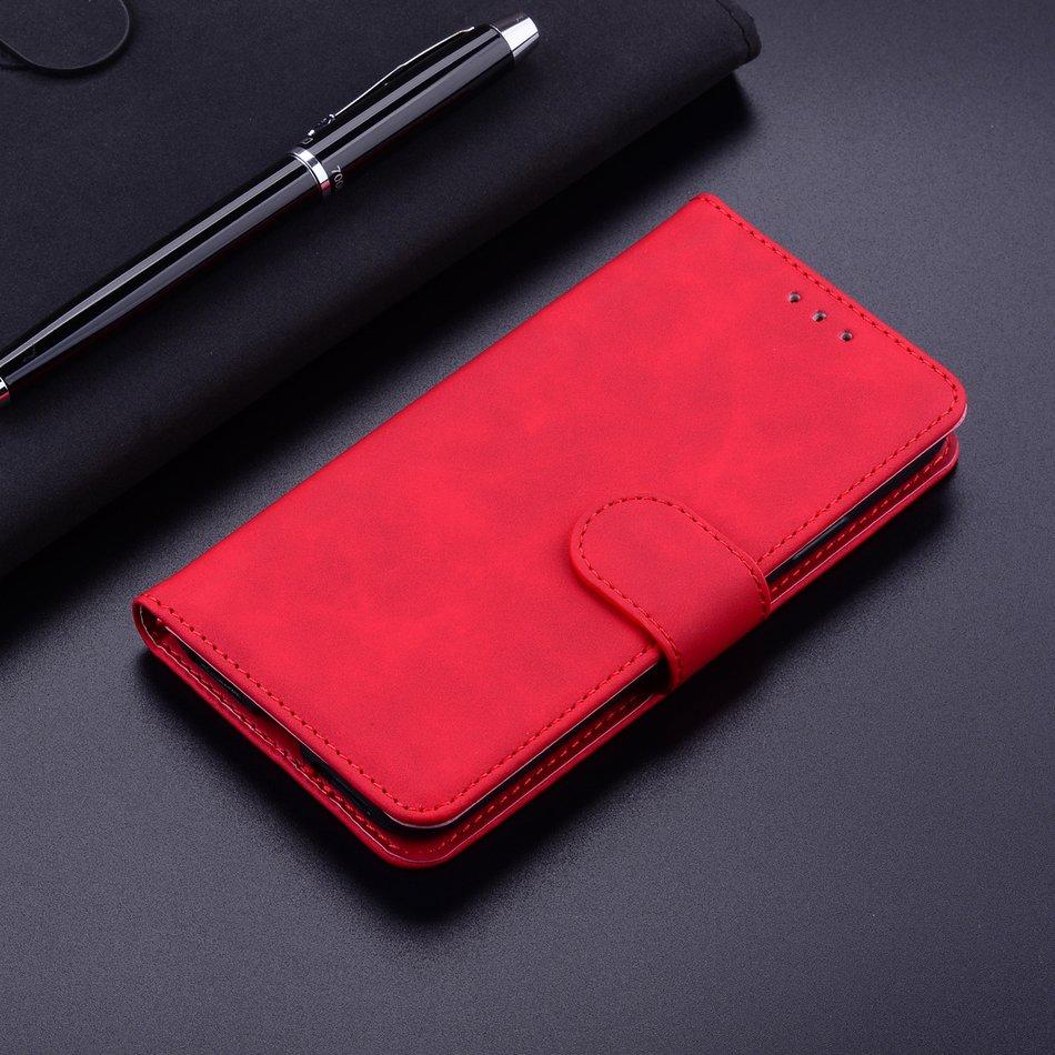

Cute Leather Wallet For Etui Nokia 1.3 2.2 2.4 3.2 3.4 4.2 5.3 5.4 6.2 7.2 7.3 Protect Cover Flip Case Phone Bags Housing D26F For Nokia 7.3 червоний