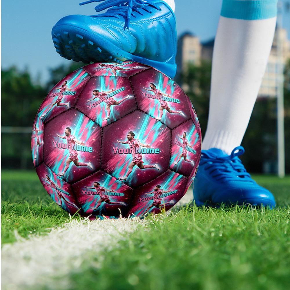 Lionel Messi Mode Größe 5 Fußball Abriebfest Rutschfest Fußball Für Sporttraining Unterhaltung