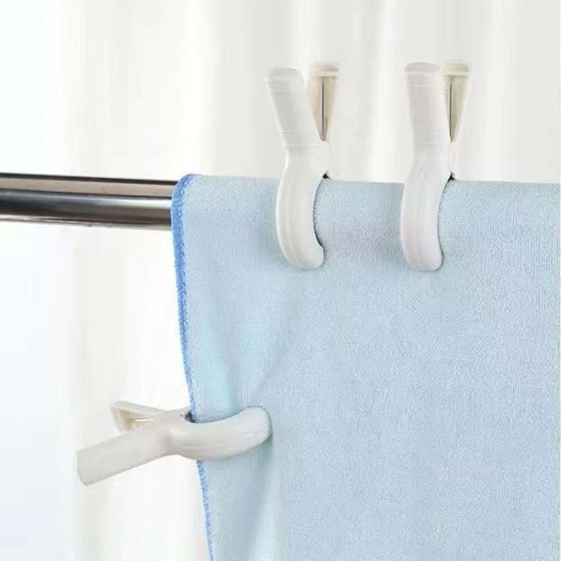 Non-slip Laundry Clips - Quilt Clips Plastic Clothespins for Bedding, Windproof Clothespins, Traceless Clips