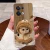 Casing For OPPO Reno8 5G Case Aesthetic Fashion Cute Cat Soft Silicone Back Cover For OPPO Reno 8 Pro 5G Transparent Phone Case
