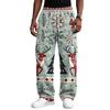 Herren Lässige Hose mit lockerem Schnitt und Weihnachtsdruck für Streetwear und Alltagskomfort