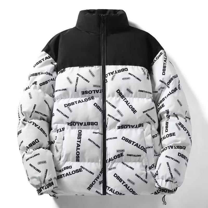 Men's Winter Casual Trendy Hong Kong Style Loose Fit Versatile Jacket
