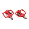 MEROCA Dual Sided Platform Multi Use Pedal for SPD Mountain Bike Bicycle Sealed Clipless Pedals