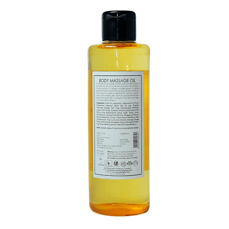 Body Massage Oil (210 Ml), Body Massage Oil Khadi Mauri