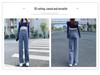 Women's High-Waisted Straight-Leg Jeans - Retro Petite, Loose Slimming, Height-Enhancing, Versatile Wide-Leg, Autumn/Winter Long Pants