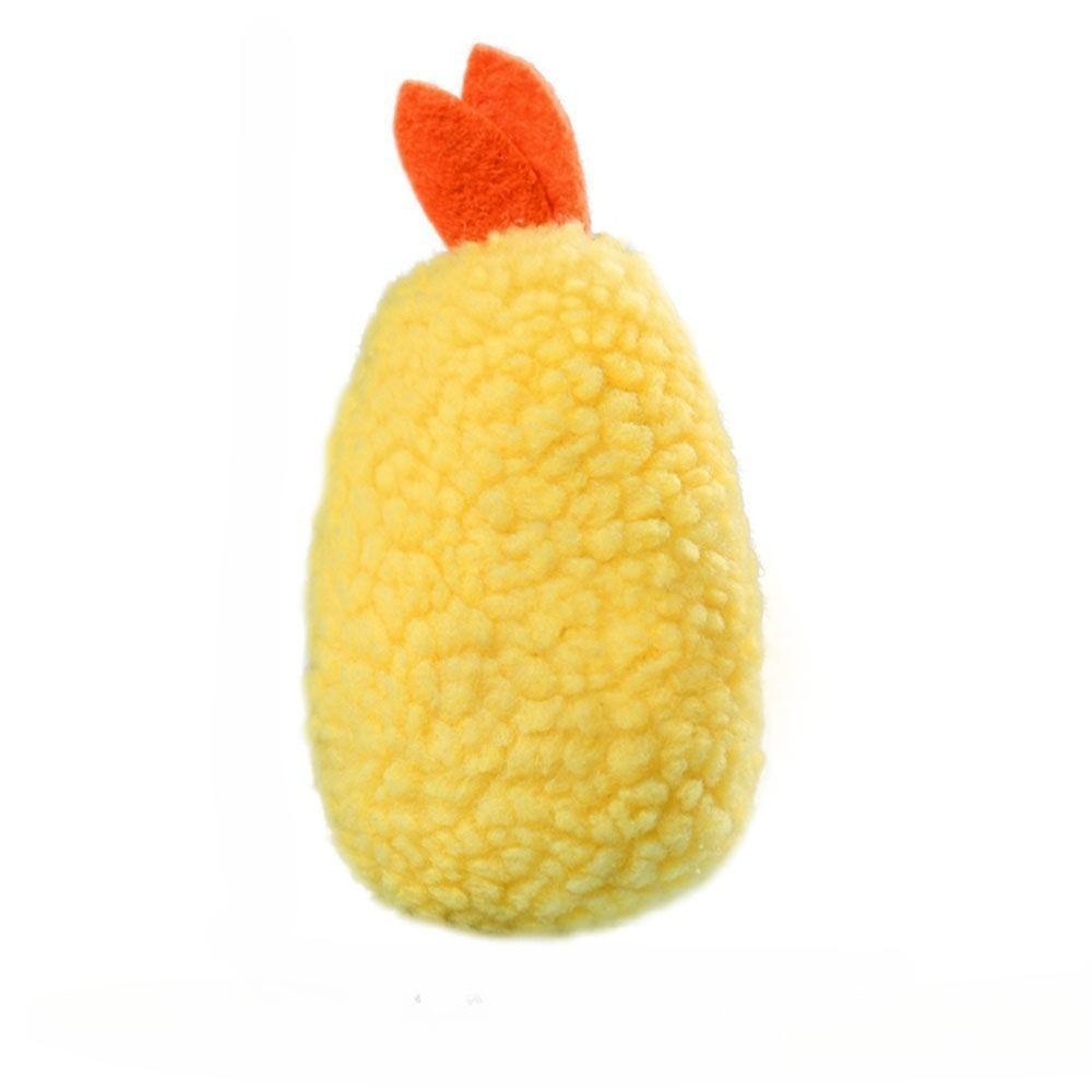 

1pc Fried Shrimp Shape Dog Toy: Bite-Resistant Chew Toy for Indoor Dogs & Cats, Dog Accessories,Dog Toys,Dog Toys for Small Dogs