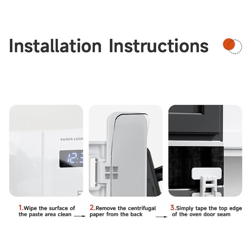 Vibration Proof Campers Fridge Door Lock ABS Universal Cabinet Door Locker Secure Closure for Bumpy Road Trips