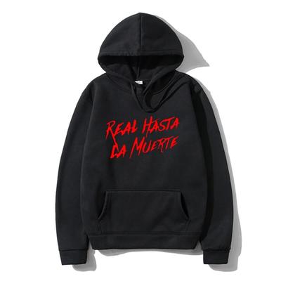 Anuel AA Bedruckte Hoodies Sweatshirt Mantel Real Hasta La Muerte lässiger Trainingsanzug Kostüm Unisex Damen Kleidung Anime Pullover Hoodie