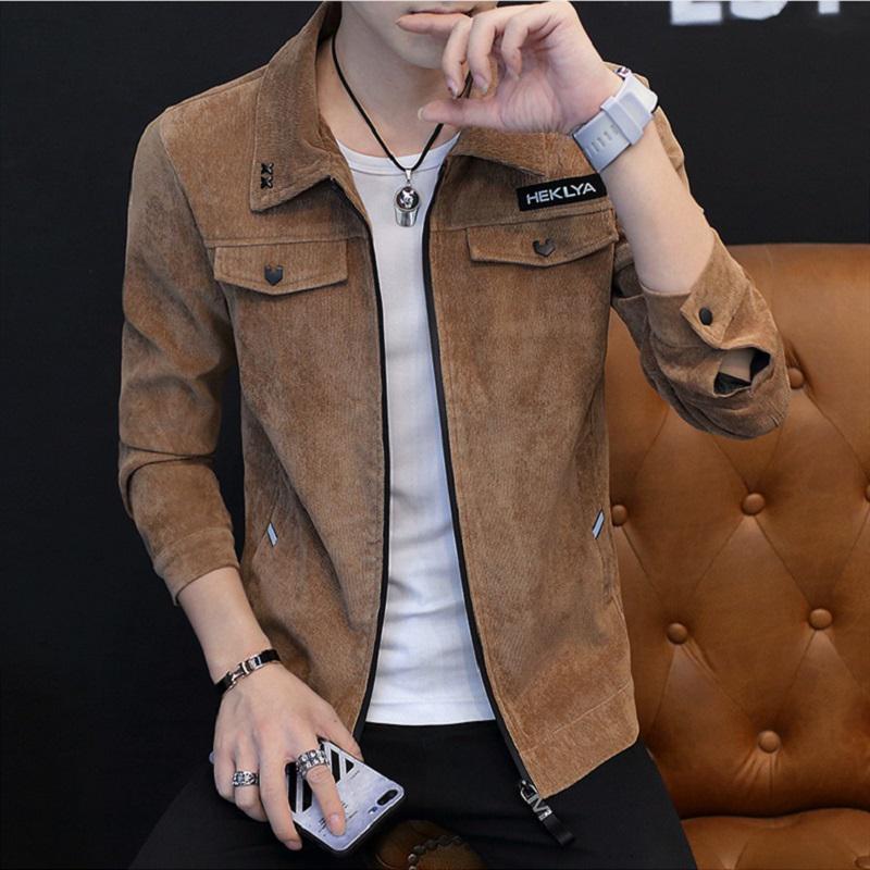 Corduroy Jacket Casual Korean Version 