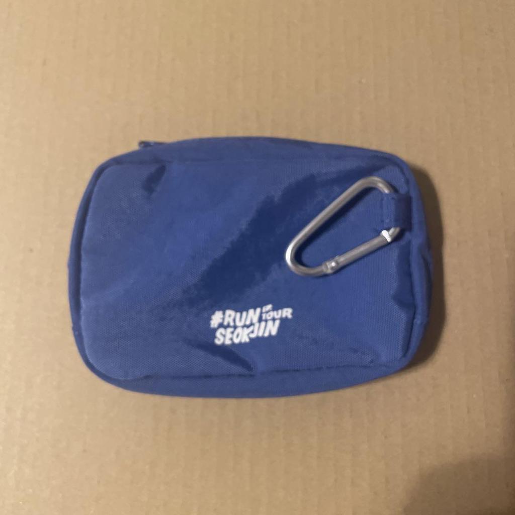 [USED] BTS Jin RUNSEOKJIN Mini Pouch Tuna Pouch Korea