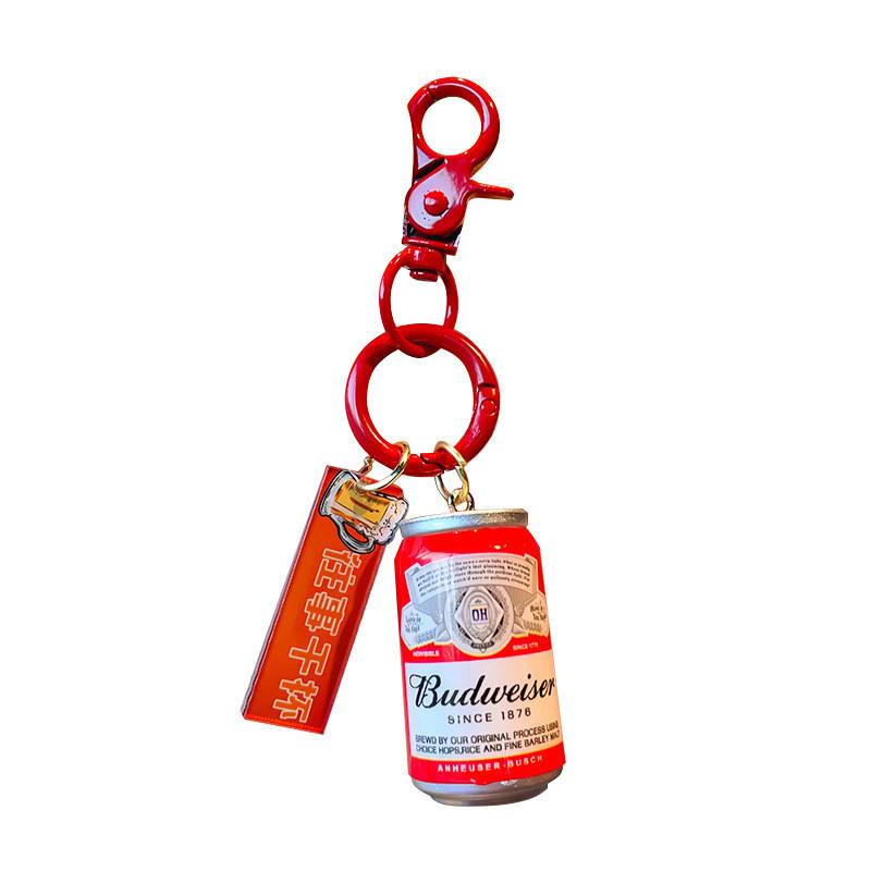 Portachiavi Mini Lattina di Soda in Resina Realistica Accessori alla Moda per Feste e Regali