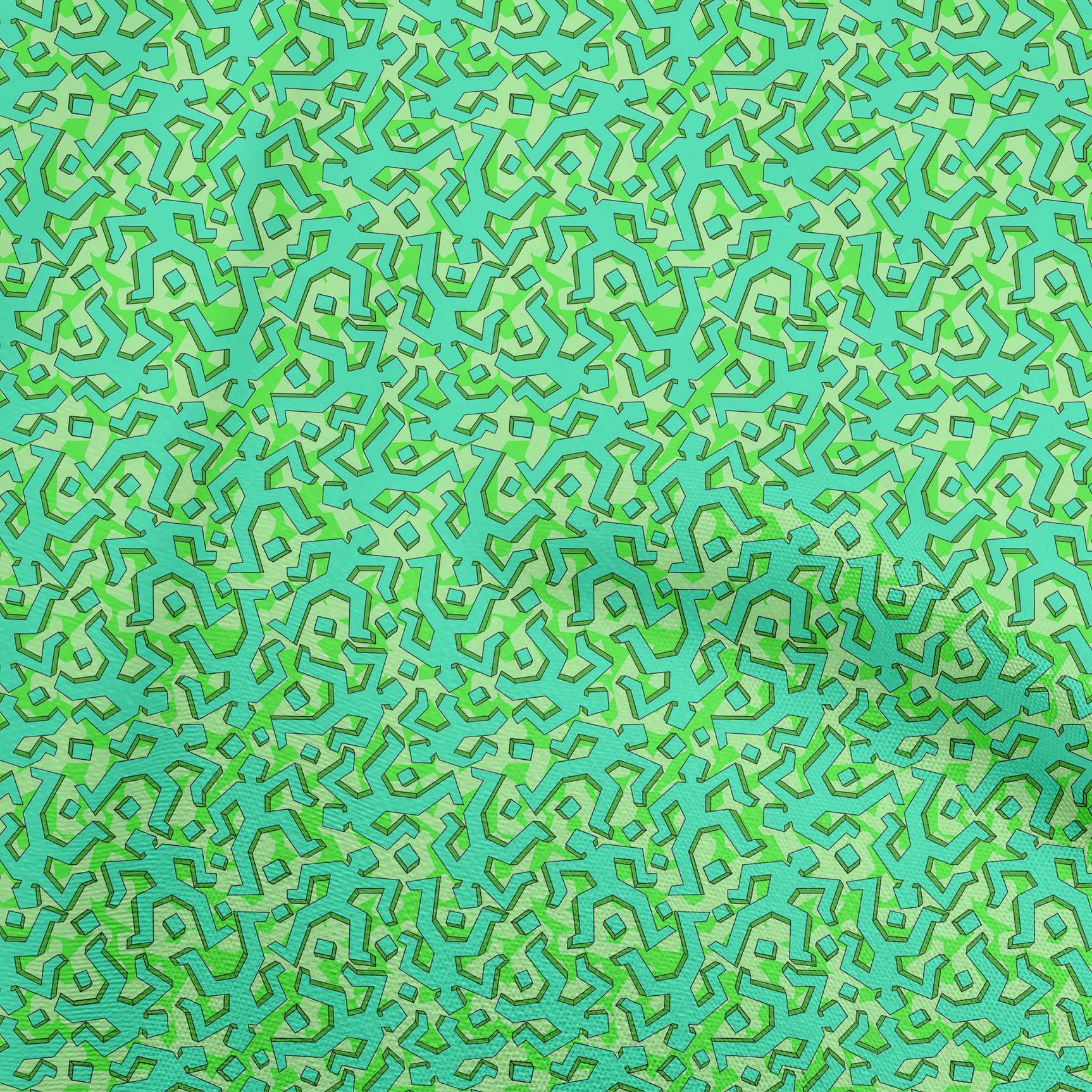 

oneOone Cotton Flex Medium Blue Fabric Abstracts Craft Projects Decor Fabric Printed By The Yard 40 Inch 42 Inch Wide - Viscose Chiffon кольору морської хвилі