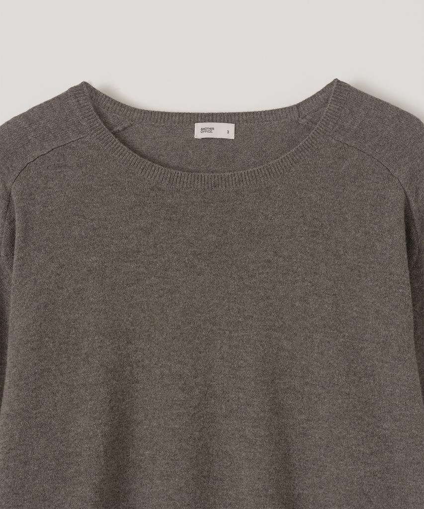 ANOTHER OFFICE Ensemble Cashmere Knit (Soil)