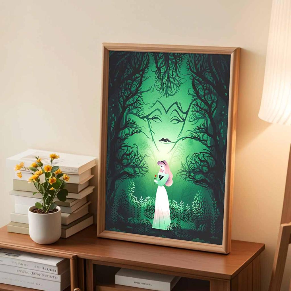 Full Round Diamond Painting The Terrifying Forest Art Rhinestone Picture Mosaic DIY 5D Cross Stitch Embroidery Home Decoration