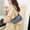 Chic Black Crescent Shoulder Bag For Women In Fashionable Spring And Fall Styles