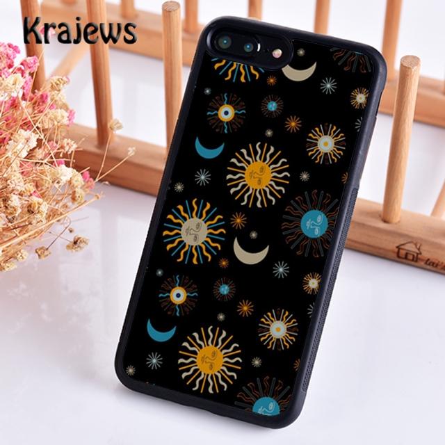 Vintage Moon and Sun Stars Phone Case Cover For iPhone 17 Air 16 15 14 Plus 12 13 Pro Max Coque Shell Fundas